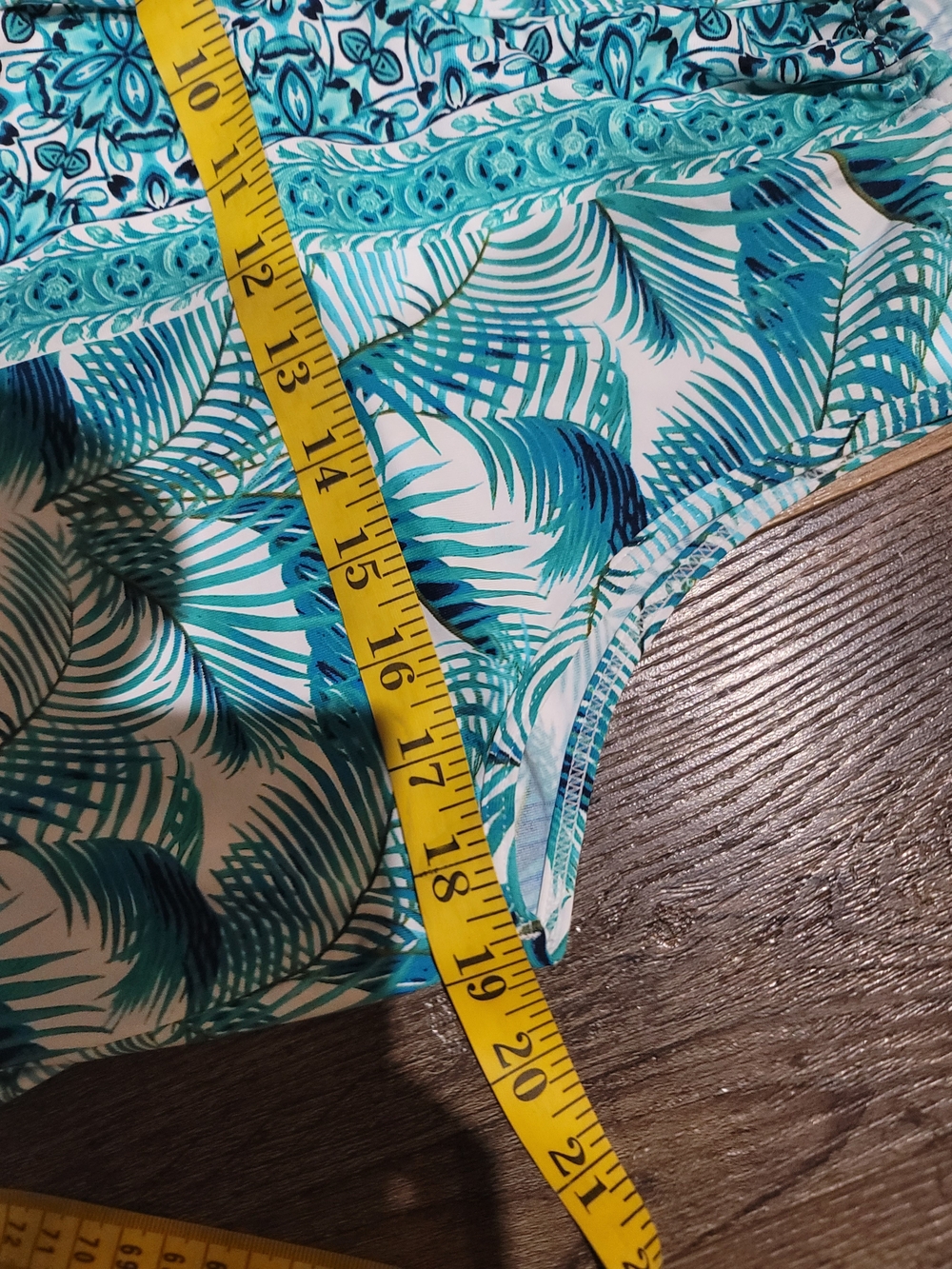 Tommy Bahama Blue Tropical Palm Print Sleeveless Shift Dress Medium - Picture 11 of 11